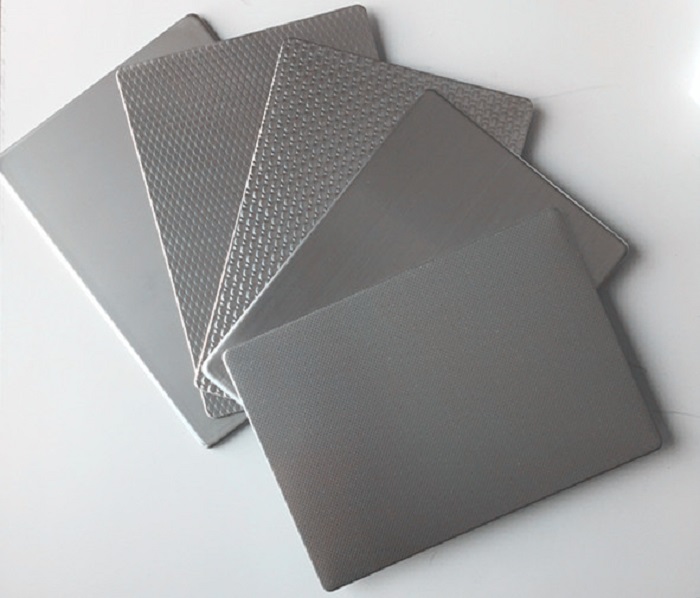 Stainless steel aluminium composite panel