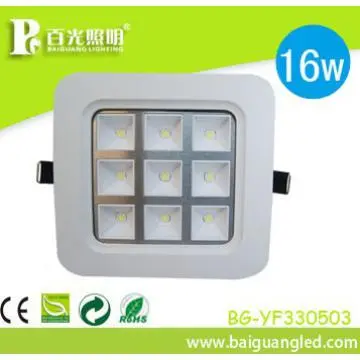 Hot 16W Single LED Ceiling light lamp30° AC90-260v