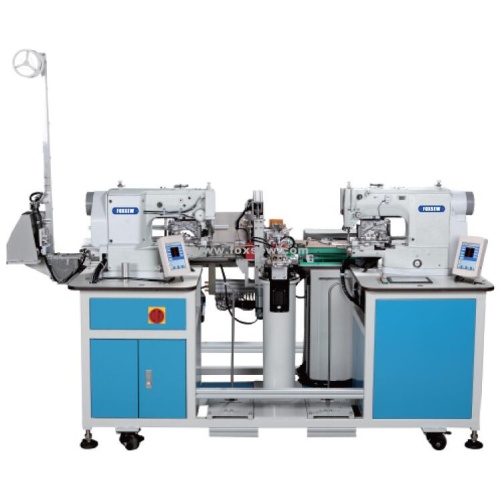 Machine à coudre d&#39;assemblage élastique automatique à double tête