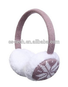 Factory direct supply Snowflake Earmuff Headphone