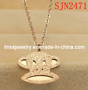 Popular Monkey Designs Stainless Steel Pendant Sjn2471