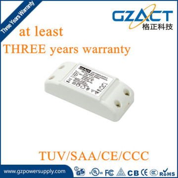 TUV SAA constant current 300mA/700ma LED driver 12w led panel light driver
