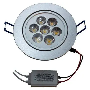 7W LED Downlights with Round Shape