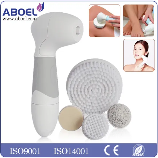 Multi-Function Beauty Equipment Type FDA Approved Electric Waterproof Facial Cleansing Brush