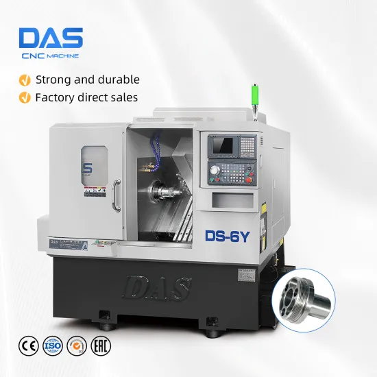 High-Durability Y-Axis Bench Bed Gang Type CNC Lathe: Easy Operation and Versatile Milling & Turning Machine