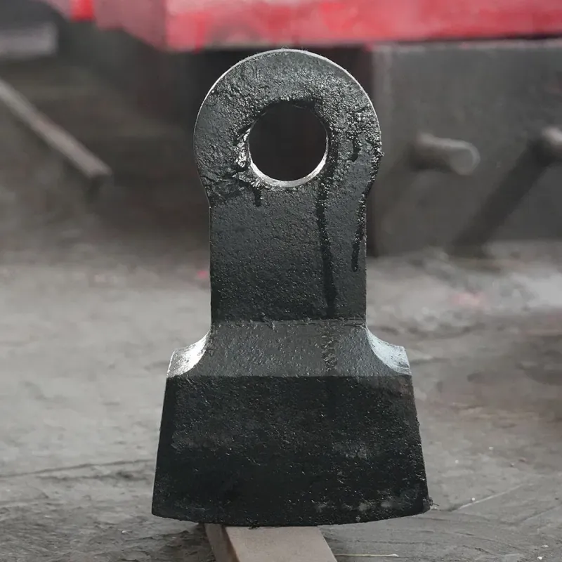 Low-Cost High-Chrome Crusher Hammer Head for Mining Applications
