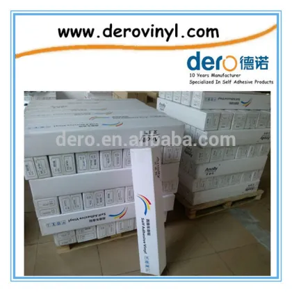 Dero Glossy White Waterproof PVC Car Wrap