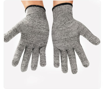 Thickened Anti-Cutting Gloves for Grade 5 HPPE Knitted Protection