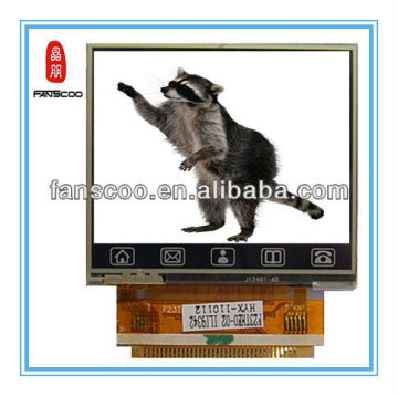 Stock 4.3" 480*272 bracket mount alcohol tester lcm lcd character display touchscreen monitor with development board