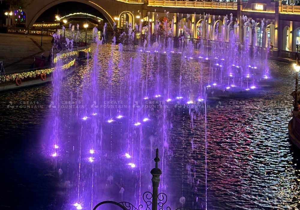 Pool Water Musical Fountain