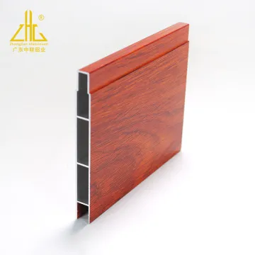 Fireproof Outdoor Aluminium Balcony Decking Profiles - Wood Grain Aluminum Decking Board