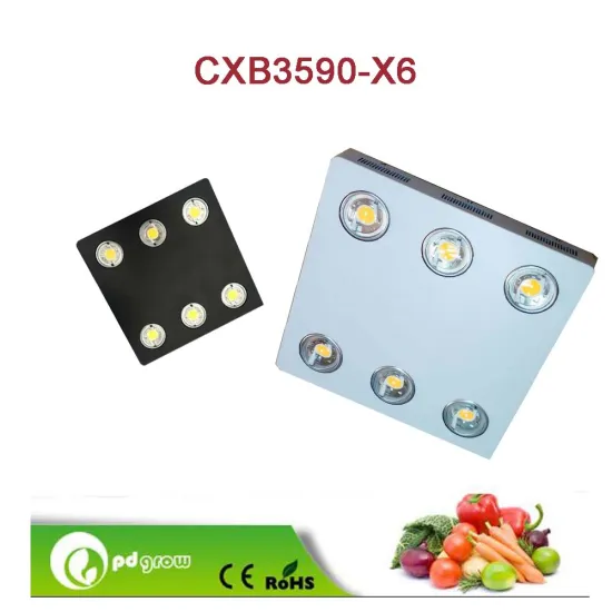 cheapest price led plant grow light,high power led 200w 400w 600w CXB3590 COB new adjustable led grow light full spectrum