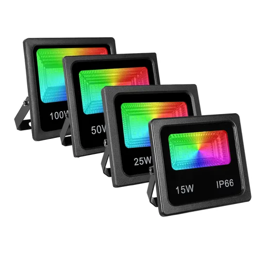 Zhongshan New Original High Lumen Riyueguanghua 5 Years Warranty LED Flood Light with RGB Color Options - IP66 Rated