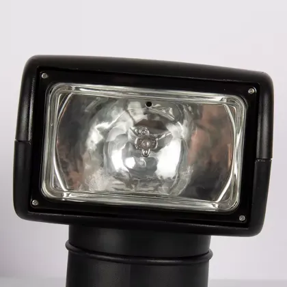 12V Marine Searchlight for Yacht Boat Ship with Remote Control and Halogen Bulbs
