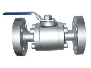 API 6D Three Piece Handle Cast Floating Ball Valve For Wate
