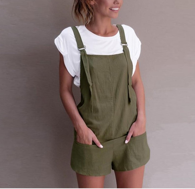 Women S Short Overalls 4