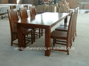 Solid wooden furniture for dinner