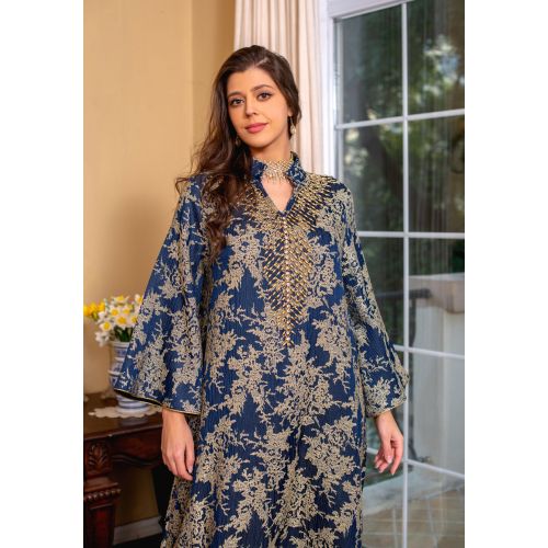 ژاکارد مجلل Jalabiya Abaya ویژه بانوان ماه رمضان