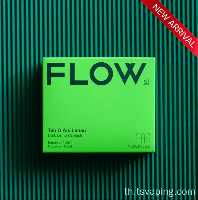 Flow Pods Vape Pen Electronic Bar อุปกรณ์