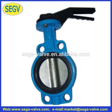 Central line 4 inch PTFE SEAT High Performance Butterfly Valve