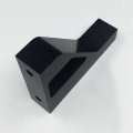 Bearbetning Svart Anodiserad Aluminium Front Support