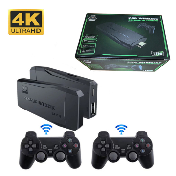M8 Wireless TV Game Console: 2.4G HD Arcade Home Mini Game Console with 20000+ Built-in Games, 32G/64G/128G, Retro 4K for PS1/SFC/FC