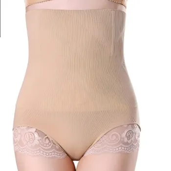 Breathable High-Waisted Waist Trainer Pants with Butt Lifter