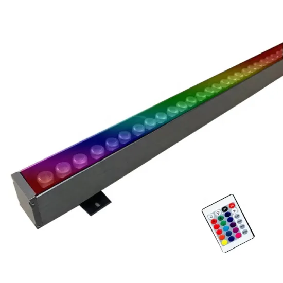 5 Years Warranty IP65 LED Wall Washer Linear Light 18w 36w RGBW with Remote Control