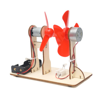 Children Science: Wind Power Generation Experiment Kit - DIY Assembly Educational Toy