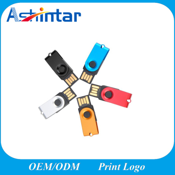 USB3.0 Mini Swivel USB Memory Plastic USB Flash Drive Metal USB Stick