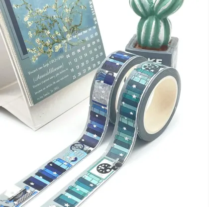 Custom craft Fashion decorative foil Washi tape