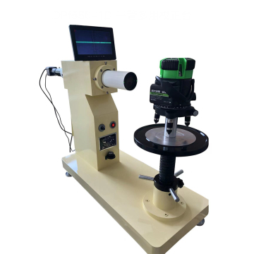 Two-Tube Table Inspection and Calibration Station with Collimator and Display Screen for Total Stations