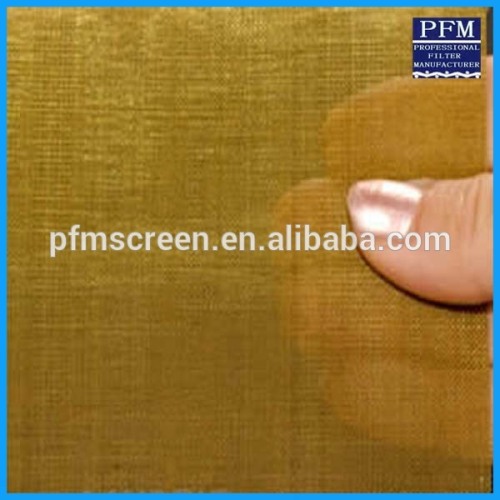 plain woven brass wire mesh for filtering