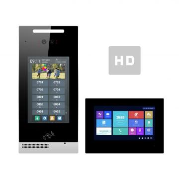 نظام الاتصالات اللاسلكية لفيديو Doorbell TCP/IP Wire Intercom