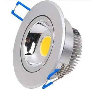 LED lamp COB 5W aluminum downlight