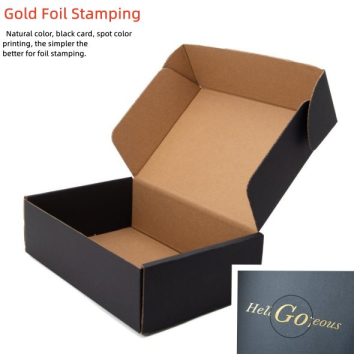 Custom Logo Printed Corrugated Shipping Boxes for Apparel