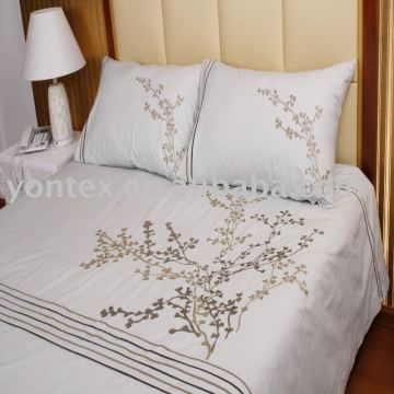 2014 new design Embroidered duvet cover
