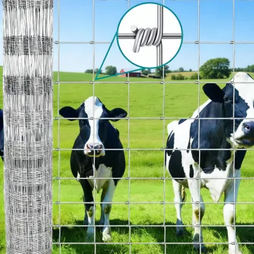 7ft 8ft Cattle Fence Hinge Joint Knotted Fence