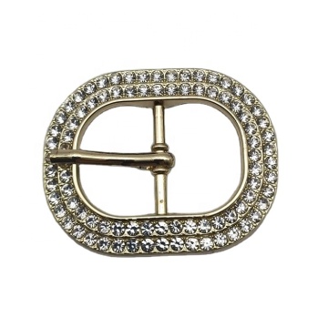 Épingle à boucles de chaussures en strass réglable élégante