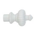 White Fashion Head Curtain Rod Hot Sale