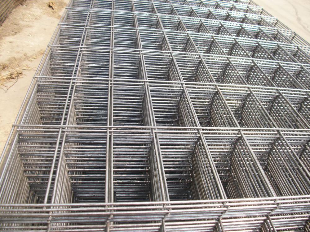 Construcción de alambre de acero inoxidable galvanizado soldada de malla