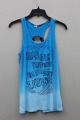 ladies' vest for front print