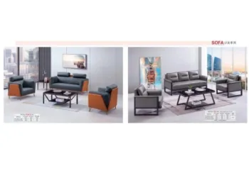 Factory Direct Sale Ergonomic Executive Leather Office Sofa