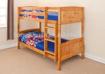 modern cheap strong wooden bunk bed