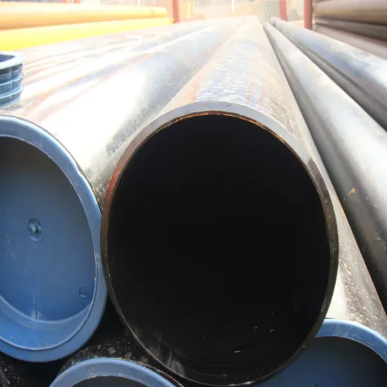 Straight seam welded carbon steel pipe