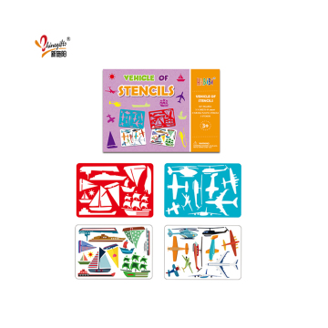 Top-Selling Safe und ungiftige Kunststoffscheibenscheibenscheiben-Kunst-Set für Kinder