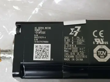 SGM7J-01AFD2C Yaskawa SGM7J series 0.85A AC servo motor