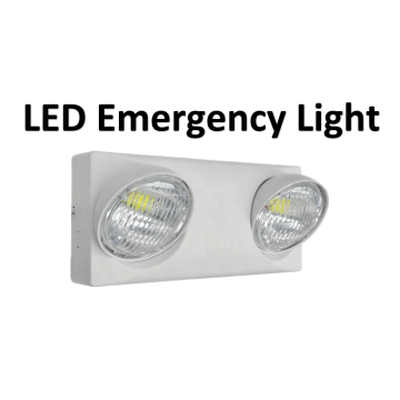 LED emergency light with cat eye