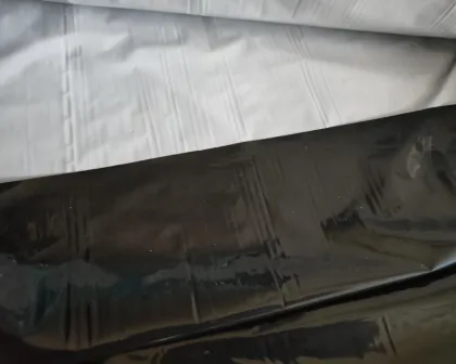 Black and White Plastic Film