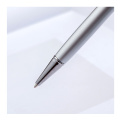 Metal Ballpoint Pen With Rubber Stylus